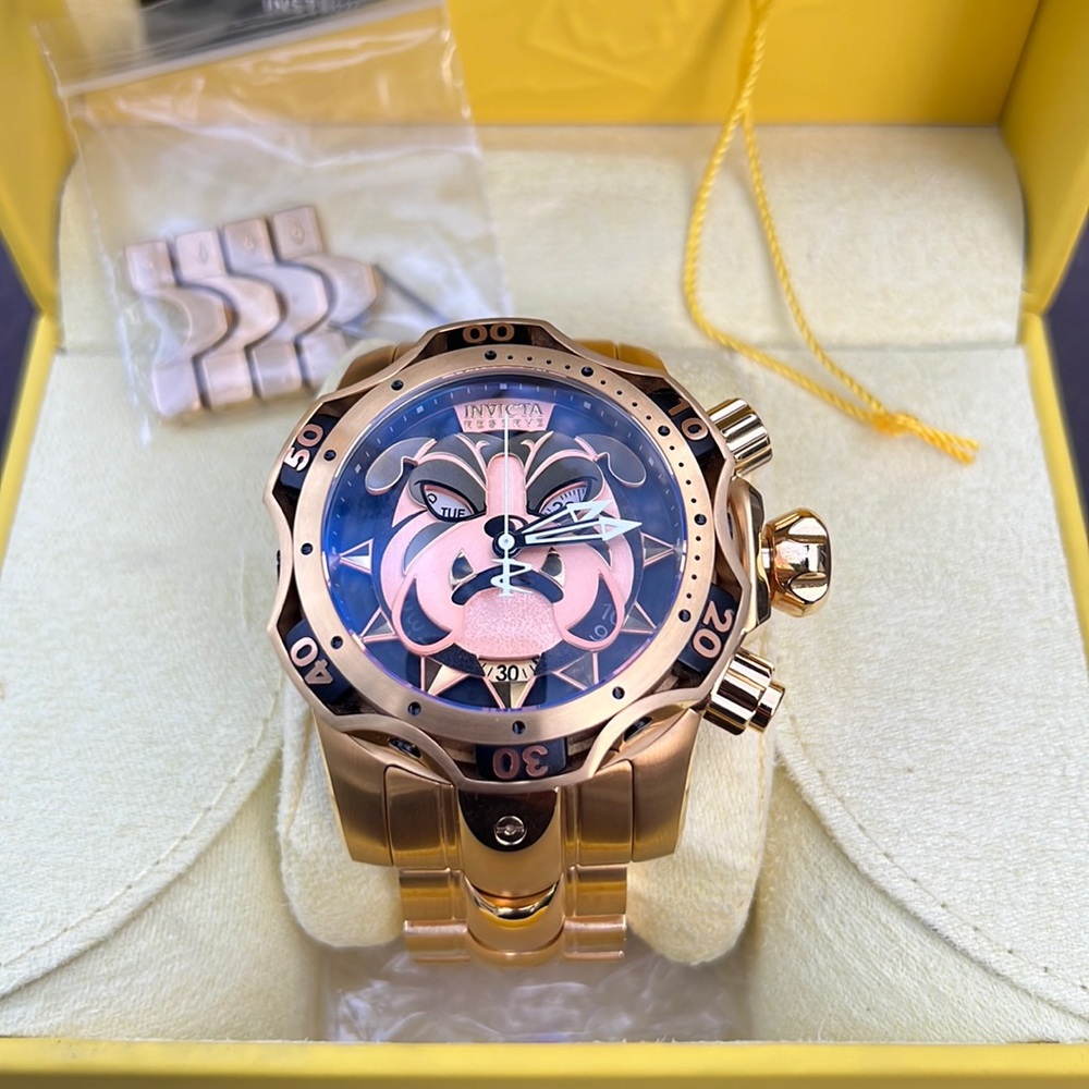 Invicta Gold Bulldog Watch